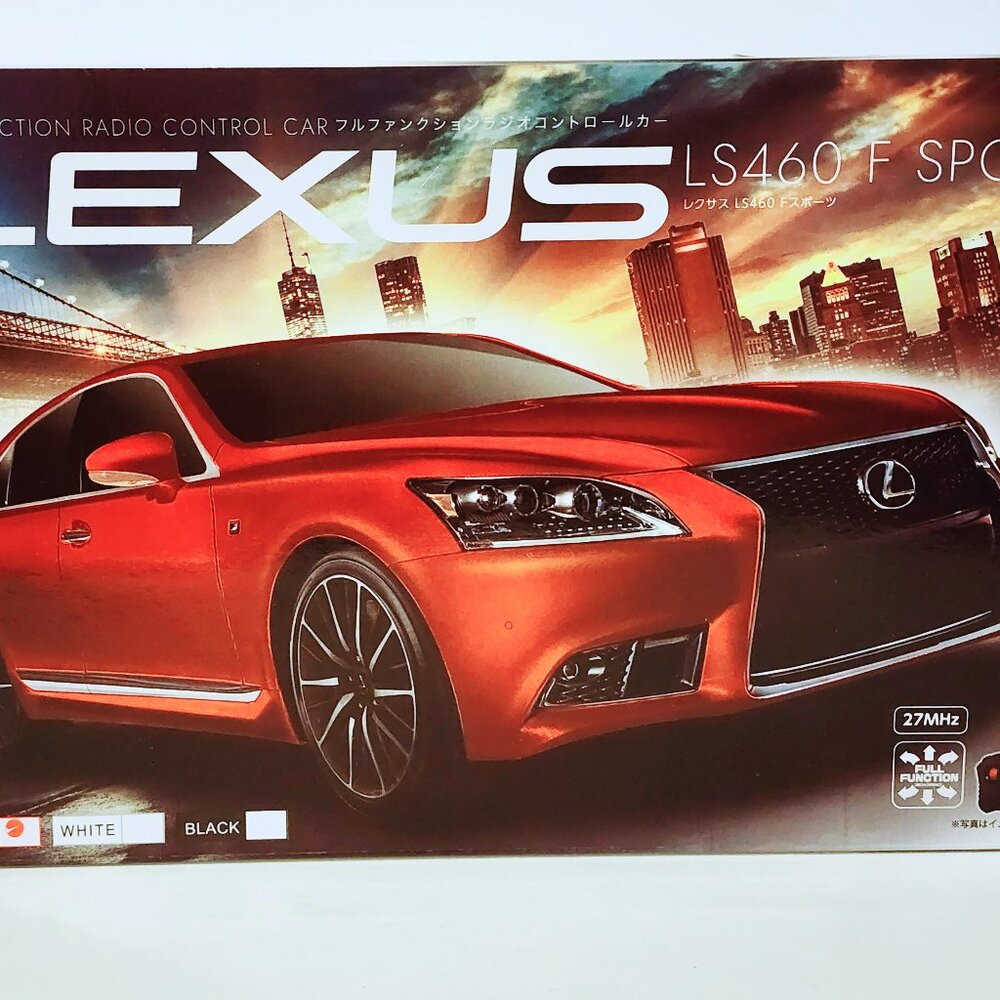 New Red Lexus LS460 F Sport Licensed R/C Car Japan Toreba